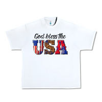 White god bless the usa Urban Heavy Tee - texasbilliewilder
