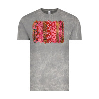Cloud Rock Valentine's Day Brushstrokes with Roses Vintage Tee - RanaPortraitStore
