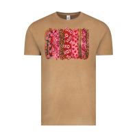 Vintage Camel Valentine's Day Brushstrokes with Roses Vintage Tee - RanaPortraitStore