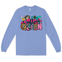 Colony Blue crafting queen Long Sleeve Tee - Zillion Design Studio
