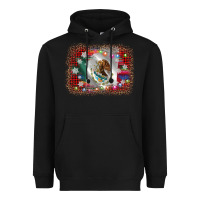 Black mexico flag christmas Heavyweight Hoodie - AdoDesignShop
