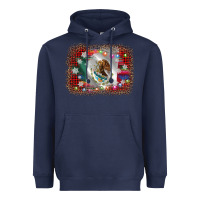 Navy mexico flag christmas Heavyweight Hoodie - AdoDesignShop