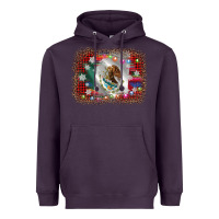 Plum mexico flag christmas Heavyweight Hoodie - AdoDesignShop