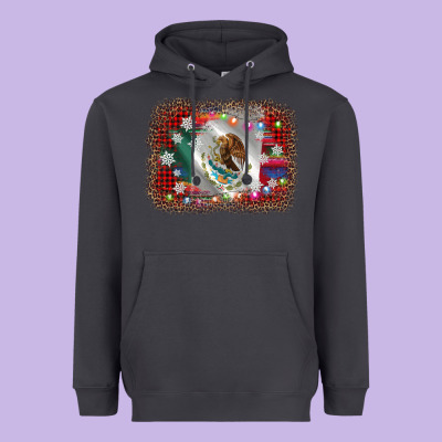 Mexico Flag Christmas Heavyweight Hoodie Designed By Adodesignshop
