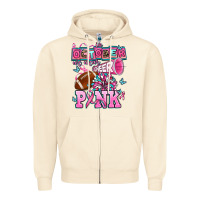 Sandshell in october we wear cheer pink football Zipper Hoodie - AdoDesignShop