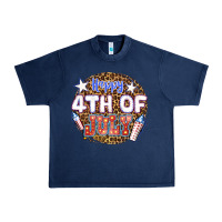 Navy happy 4th of july billie wilder Urban Heavy Tee - texasbilliewilder