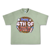 Oil Green happy 4th of july billie wilder Urban Heavy Tee - texasbilliewilder