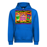 Cobalt this witch needs coffee before any hocus pocus tumbler Urban Hoodie - BundleAndBundleShop