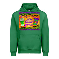 Emerald this witch needs coffee before any hocus pocus tumbler Urban Hoodie - BundleAndBundleShop