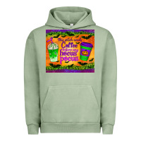 Pigment Oil Green this witch needs coffee before any hocus pocus tumbler Urban Hoodie - BundleAndBundleShop