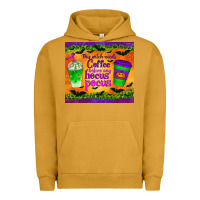 Pigment Peanut Butter this witch needs coffee before any hocus pocus tumbler Urban Hoodie - BundleAndBundleShop