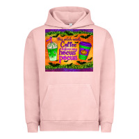 Pigment Salmon this witch needs coffee before any hocus pocus tumbler Urban Hoodie - BundleAndBundleShop