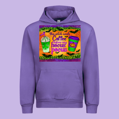 This Witch Needs Coffee Before Any Hocus Pocus Tumbler Urban Hoodie Designed By Bundleandbundleshop