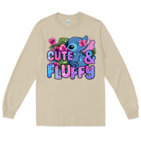 Mushroom cute and fluffy stitch Long Sleeve Tee - Zillion Design Studio
