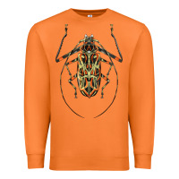 Carrot Acrocinus Beetle Illustrations Premium Sweatshirt - LillyAllenDesigns