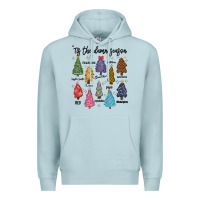 Blue Mist tis the damn season music Premium Hoodie - MaliasSmallBusiness