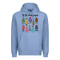 Colony Blue tis the damn season music Premium Hoodie - MaliasSmallBusiness