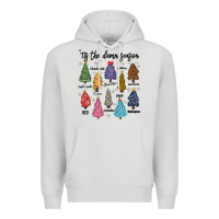Dove Grey tis the damn season music Premium Hoodie - MaliasSmallBusiness