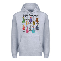Heather Grey tis the damn season music Premium Hoodie - MaliasSmallBusiness