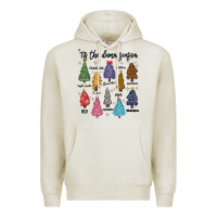 Oatmeal Heather tis the damn season music Premium Hoodie - MaliasSmallBusiness