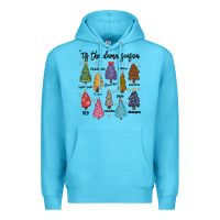 Ocean Blue tis the damn season music Premium Hoodie - MaliasSmallBusiness