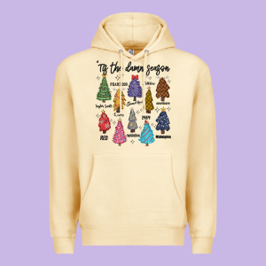 Tis The Damn Season Music Premium Hoodie Designed By Maliassmallbusiness