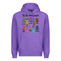Purple tis the damn season music Premium Hoodie - MaliasSmallBusiness