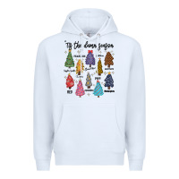 White tis the damn season music Premium Hoodie - MaliasSmallBusiness