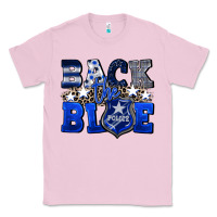 Bubblegum Pink Back to blue 4th of July 4th of july Classic Tee - CowGirlArtShop