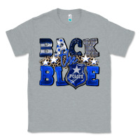 Heather Grey Back to blue 4th of July 4th of july Classic Tee - CowGirlArtShop