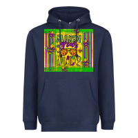 Navy mardi gras dude Heavyweight Hoodie - Artiststas