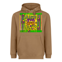 Toasted Coconut mardi gras dude Heavyweight Hoodie - Artiststas