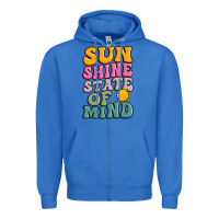 True Royal sun shine state of mind Zipper Hoodie - JahusDesignShop