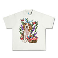 Pistachio easter beagle Urban Heavy Tee - RanaPortraitStore