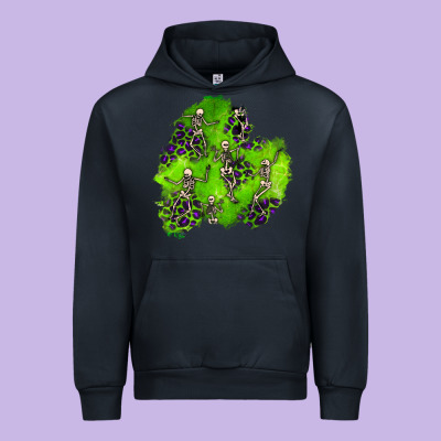 Halloween Patch 3 Urban Hoodie Designed By Bundleandbundleshop