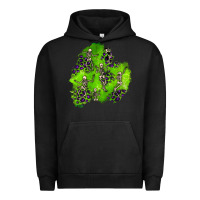 Pigment Black halloween patch 3 Urban Hoodie - BundleAndBundleShop