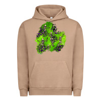 Pigment Burro halloween patch 3 Urban Hoodie - BundleAndBundleShop