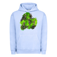Pigment Grape Ice halloween patch 3 Urban Hoodie - BundleAndBundleShop