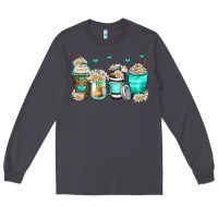 Smoke daisy coffee cups Long Sleeve Tee - Zillion Design Studio