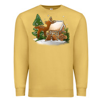 Antique Gold Christmas cookies Premium Sweatshirt - Jasminsmagicworld
