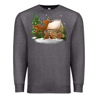 Charcoal Heather Christmas cookies Premium Sweatshirt - Jasminsmagicworld