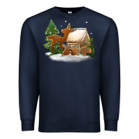 Navy Christmas cookies Premium Sweatshirt - Jasminsmagicworld