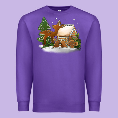 Christmas Cookies Premium Sweatshirt Designed By Jasminsmagicworld