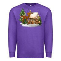 Purple Christmas cookies Premium Sweatshirt - Jasminsmagicworld