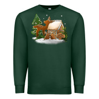 Sports Green Christmas cookies Premium Sweatshirt - Jasminsmagicworld