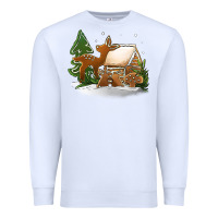 White Christmas cookies Premium Sweatshirt - Jasminsmagicworld
