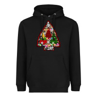 Black arrowhead christmas trees Heavyweight Hoodie - AdoDesignShop