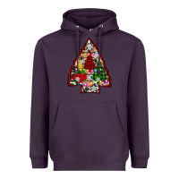 Plum arrowhead christmas trees Heavyweight Hoodie - AdoDesignShop