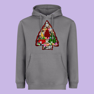Arrowhead Christmas Trees Heavyweight Hoodie Designed By Adodesignshop