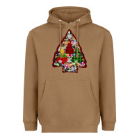 Toasted Coconut arrowhead christmas trees Heavyweight Hoodie - AdoDesignShop